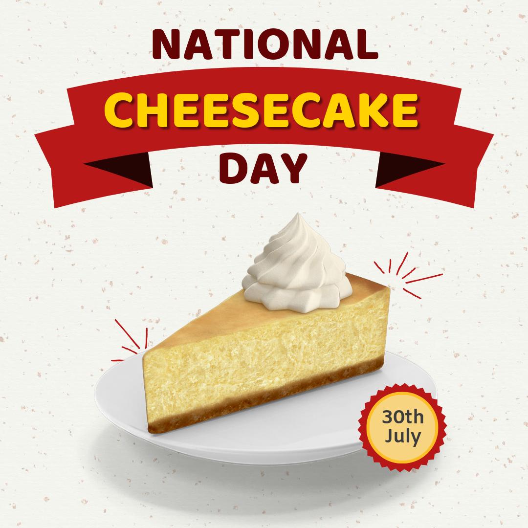 International Cheesecake Day OFFEO